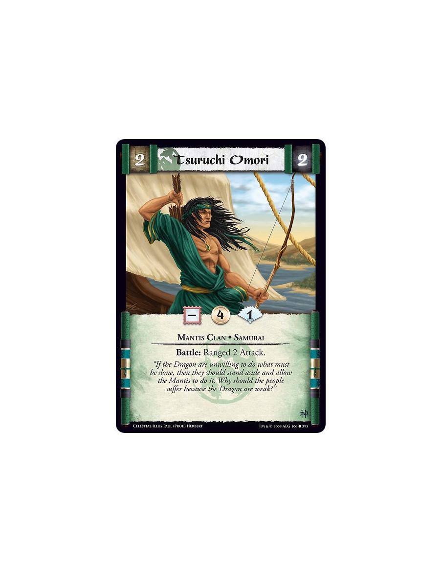 Tsuruchi Omori  - Mantis Clan • Samurai Battle: Ranged 2 Attack.