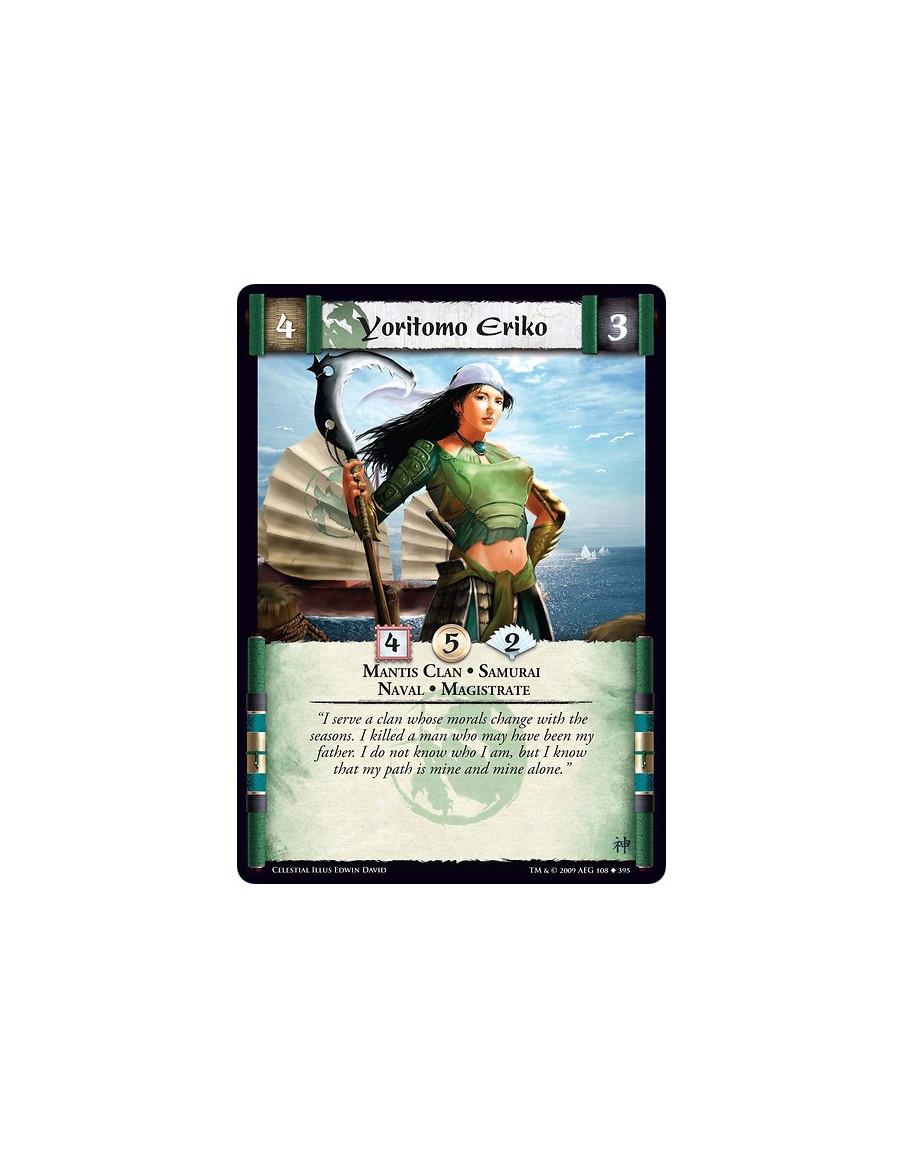Yoritomo Eriko (Español)  - Mantis Clan • Samurai  • Naval • Magistrate