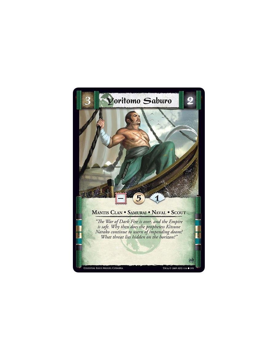 Yoritomo Saburo  - Mantis Clan • Samurai • Naval • Scout