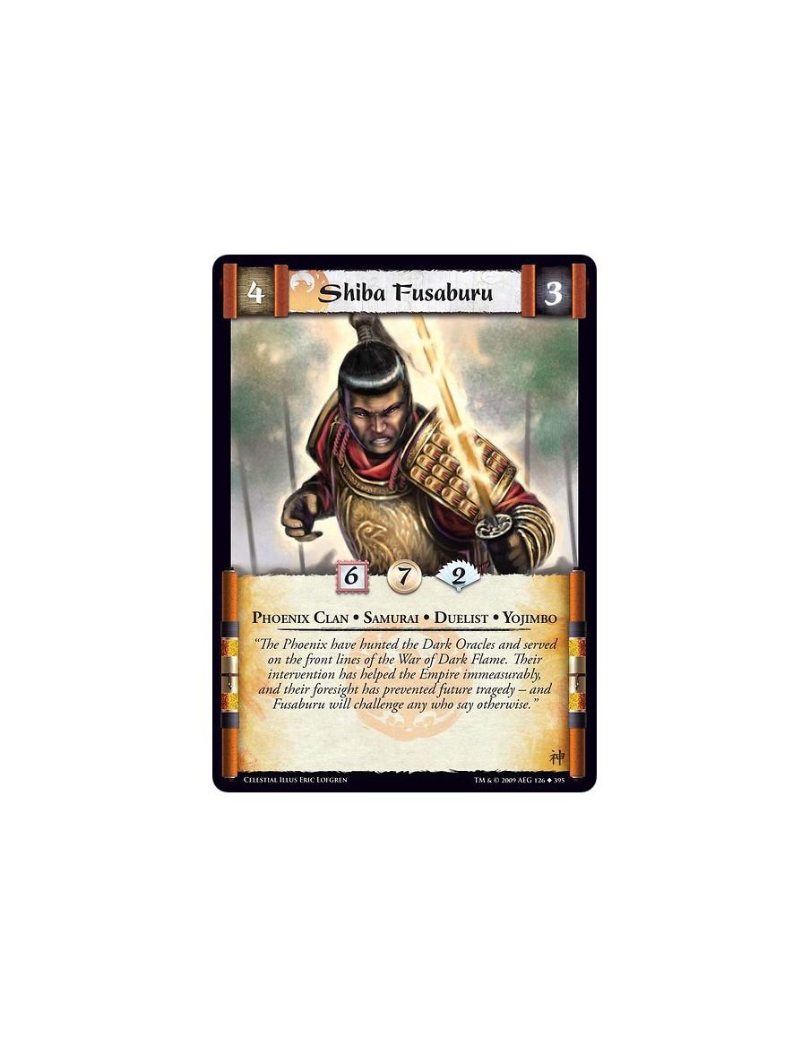 Shiba Fusaburu (Spanish)  - Phoenix Clan • Samurai • Duelist • Yojimbo