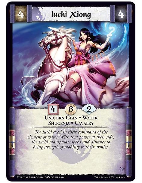 Iuchi Xiong  - Unicorn Clan • Water  • Shugenja • Cavalry