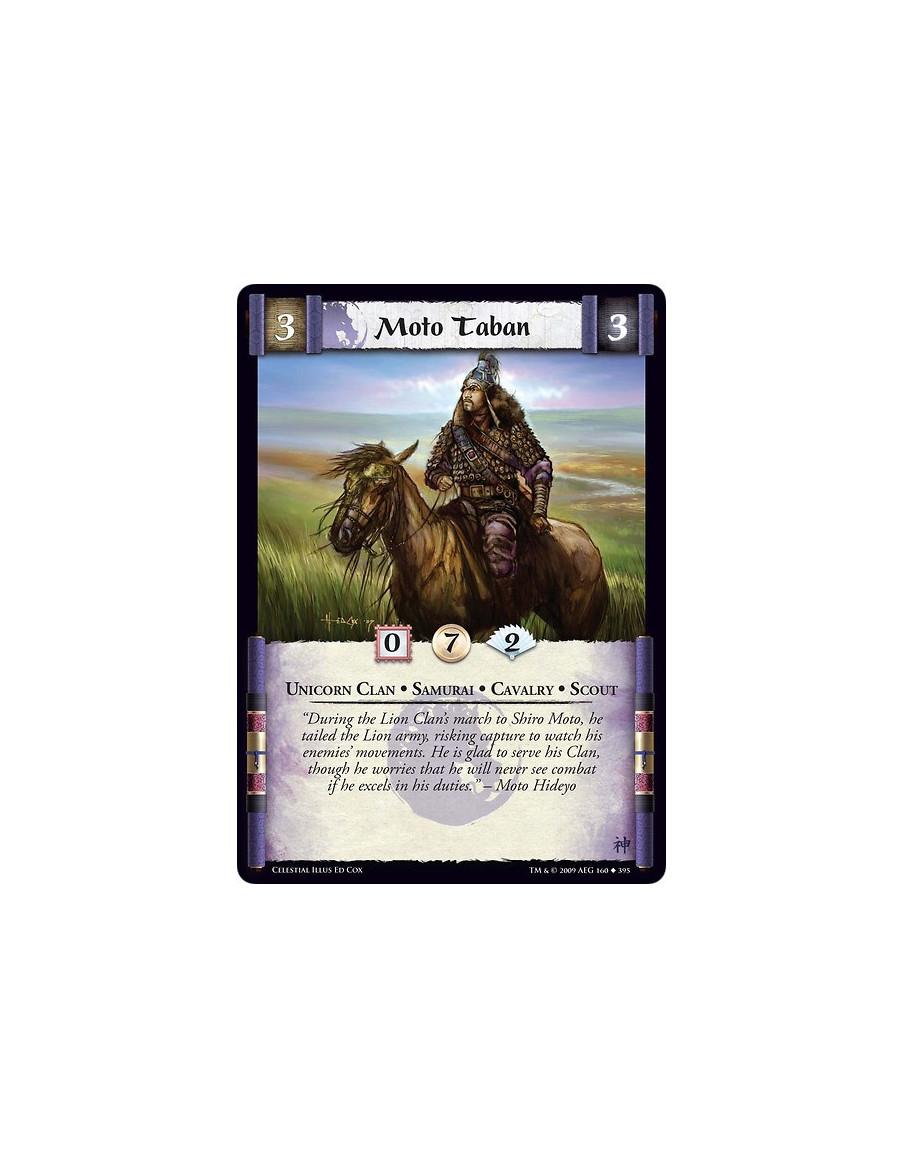 Moto Taban  - Unicorn Clan • Samurai • Cavalry • Scout