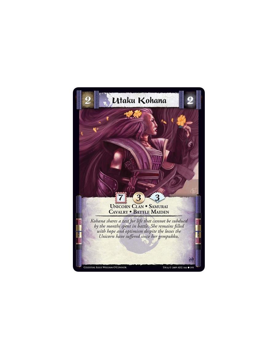 Utaku Kohana  - Unicorn Clan • Samurai  • Cavalry • Battle Maiden