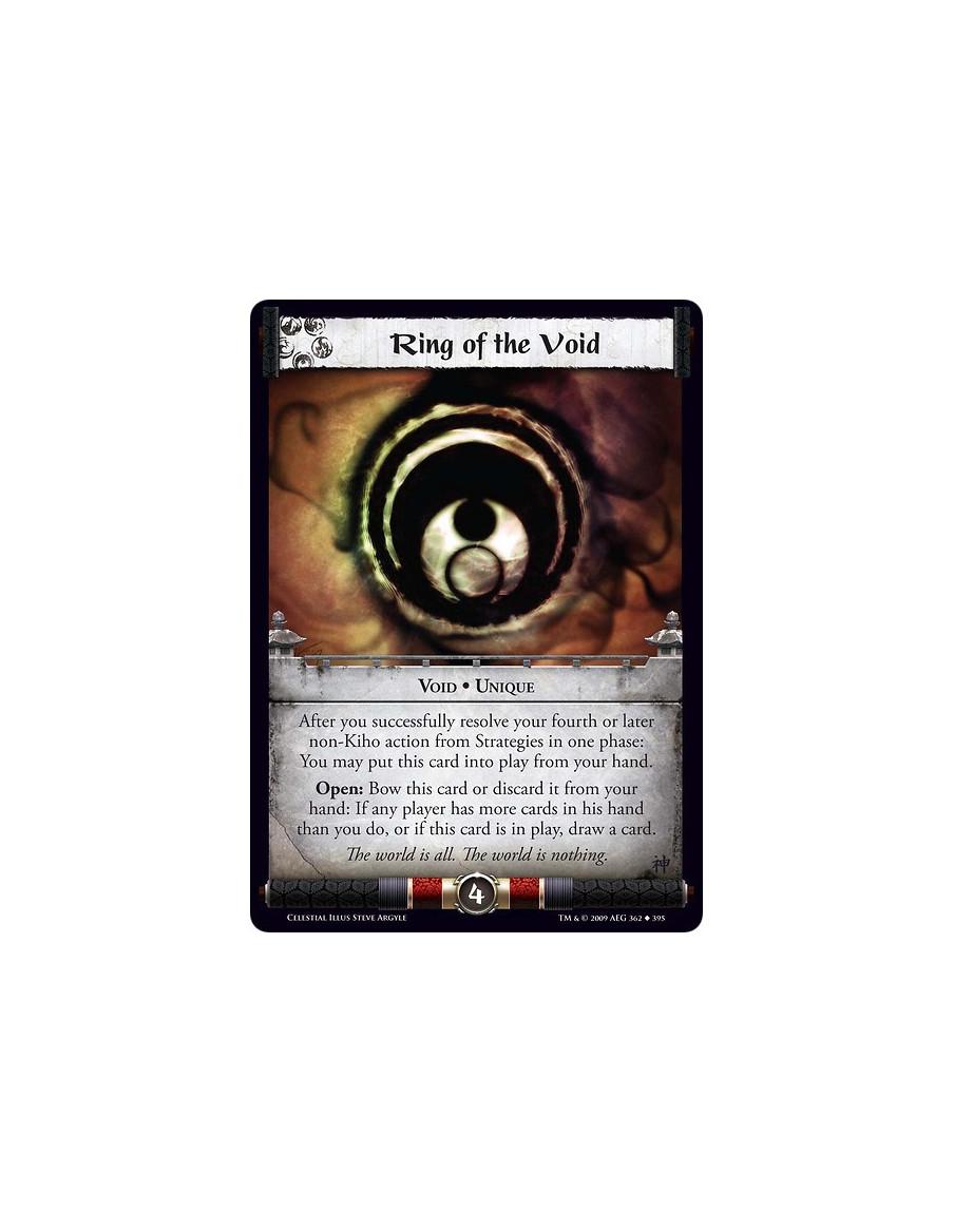 Ring of the Void FOIL  - Void • Unique After you successfully resolve your fourth or later non-Kiho action from Strategies in on