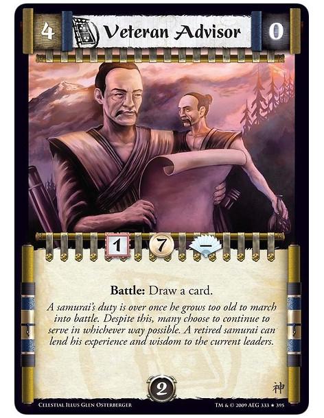 Veteran Advisor  - Battle: Draw a card.