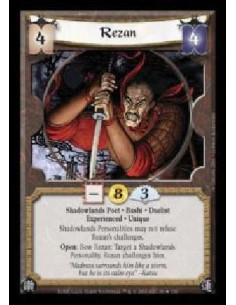 Rezan Exp  - Shadowlands Poet · Bushi · Duelist · Experienced · Unique. Shadowlands Personalities may not refuse Rezan's challen