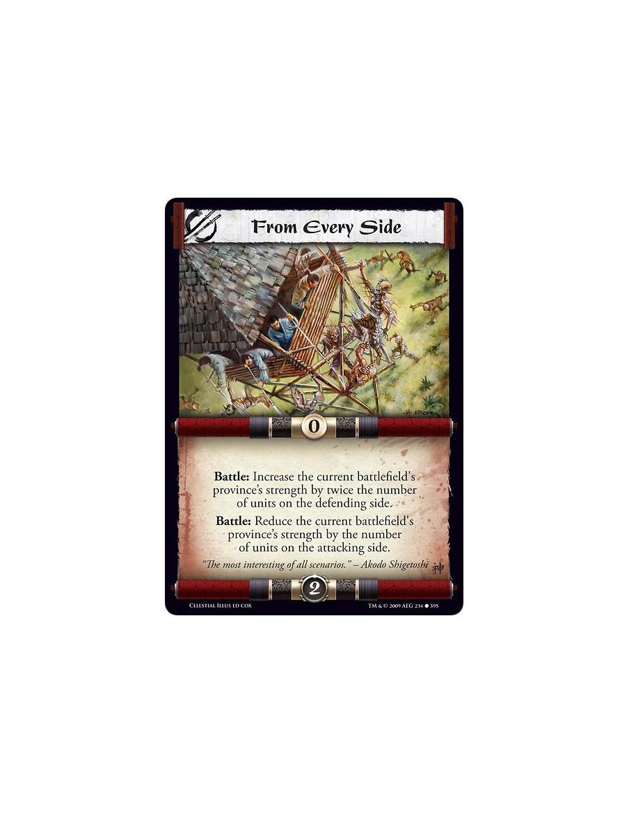 From Every Side  - Battle: Increase the current battlefield's province’s strength by twice the number of units on the defending 