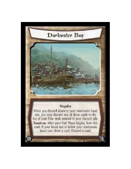 Darkwater Bay  - Singular. When you discard down to your maximum hand size, you may discard any of these cards to the top of you