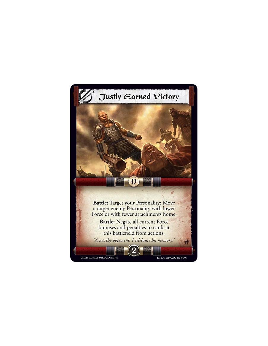 Justly Earned Victory (Español)  - Battle: Target your Personality: Move a target enemy Personality with lower Force or with few