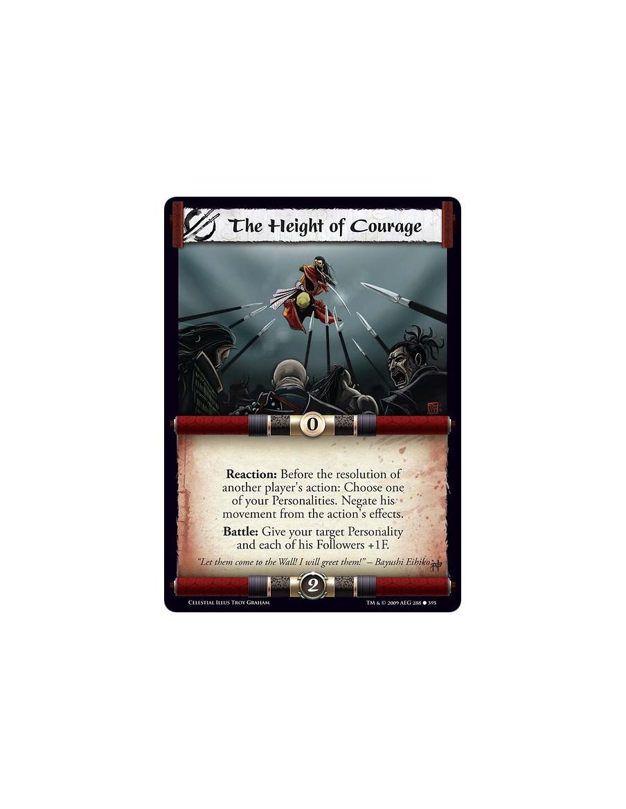 The Height of Courage (Spanish)  - Reaction: Before the resolution of another player's action: Choose one of your Personalities.