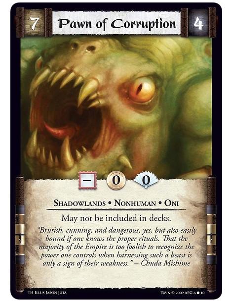 Pawn of Corruption (Spanish)  -   Shadowlands • Nonhuman • Oni