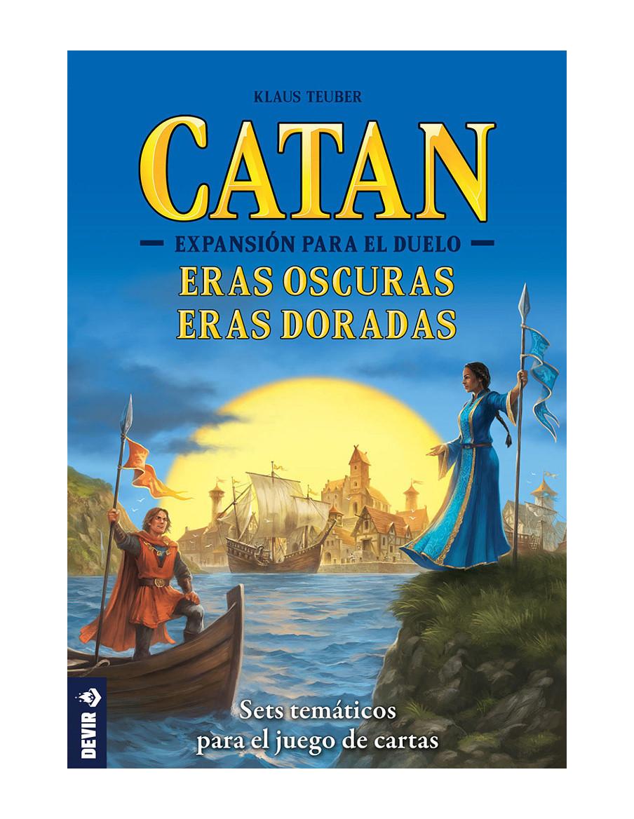 Catan: El Duelo. Expansión Eras Oscuras Eras Doradas  - ¡Prepárate para un duelo apasionante!
Sumérgete en el fascinante univers