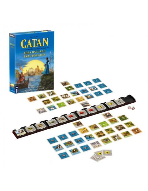 Catan: El Duelo. Expansión Eras Oscuras Eras Doradas  - Amplía la experiencia de Catan: el duelo con esta expansión de 215 carta 2