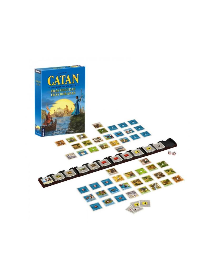 Catan: El Duelo. Expansión Eras Oscuras Eras Doradas  - ¡Prepárate para un duelo apasionante!
Sumérgete en el fascinante univers