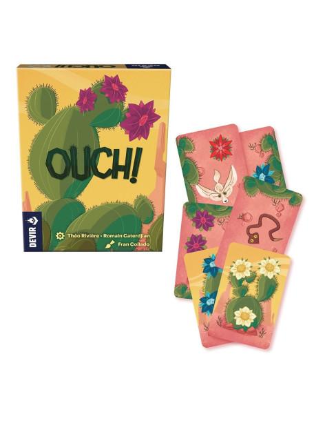 Ouch!. Juego de Mesa  - Los cactus del desierto esconden flores de gran belleza... ¡Pero cuidado con los pinchos! Para ganar en  2