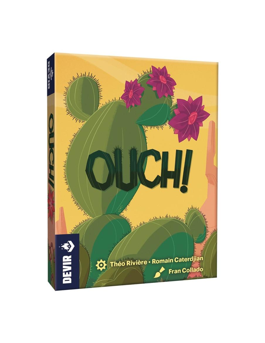Ouch!. Boardgame  - Los cactus del desierto esconden flores de gran belleza... ¡Pero cuidado con los pinchos! Para ganar en Ouch