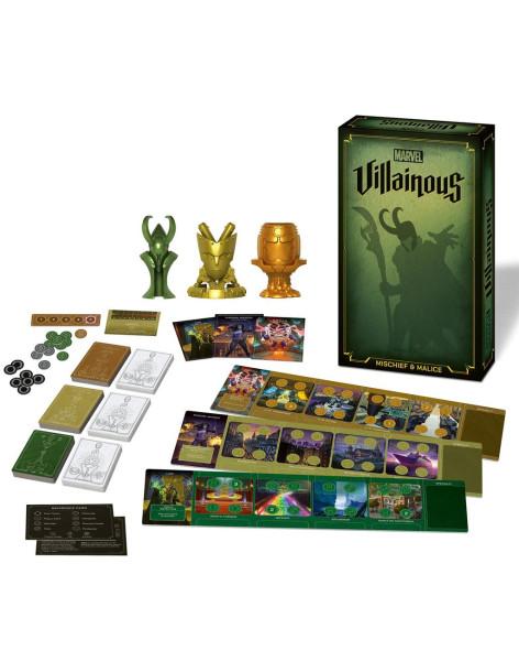 Villainous Evil Mischief & Malice Expansión (Español)  - ¡Domina el universo Marvel interpretando a un villano icónico de cómics 2