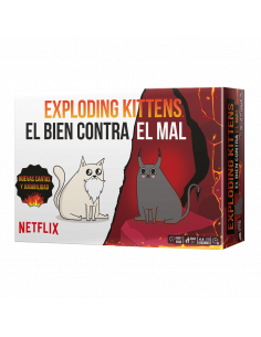 Exploding Kittens: El Bien contra el Mal  - Un juego de Exploding Kittens independiente y al mismo tiempo compatible con otras v