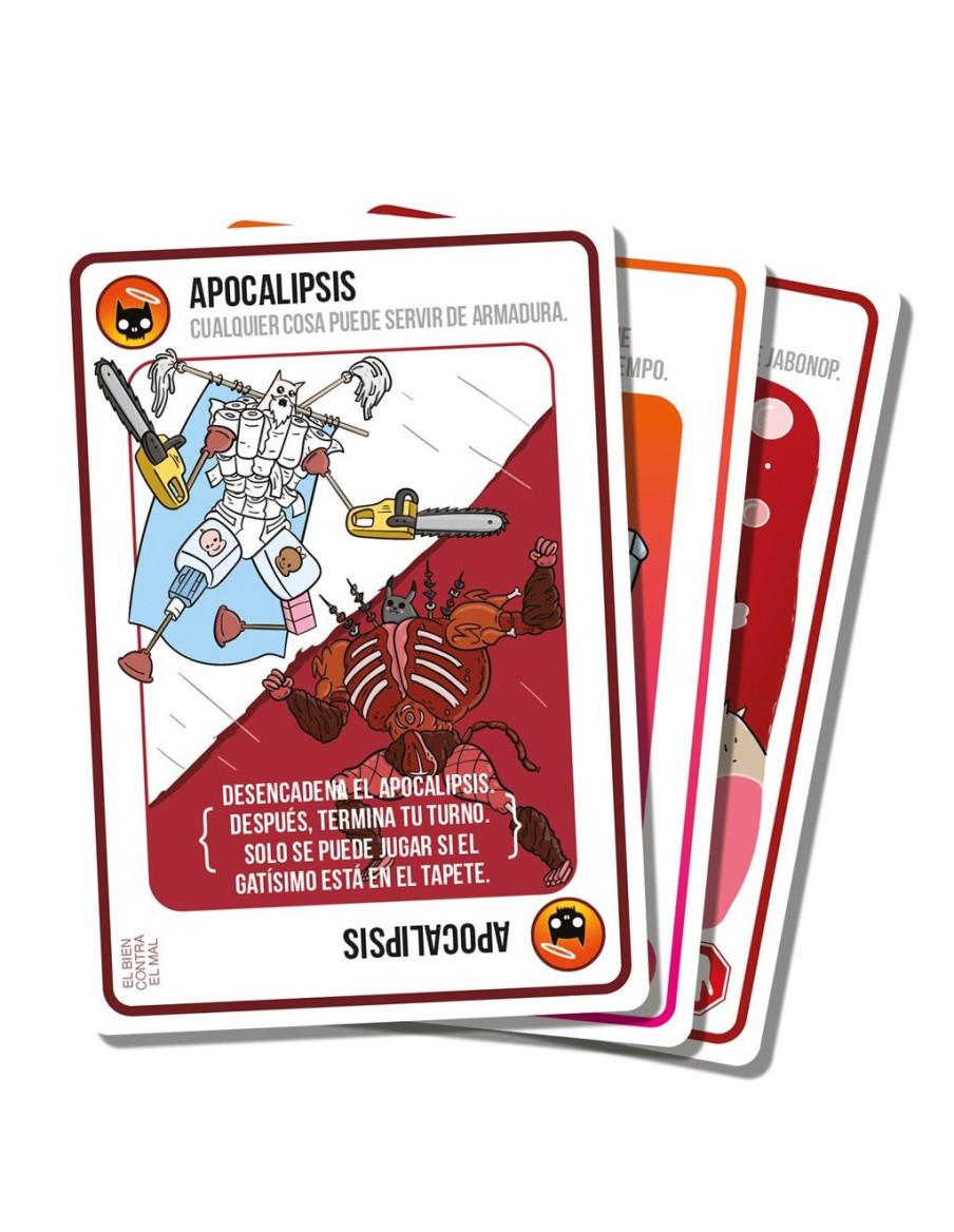 Exploding Kittens: Good vs Evil (Spanish)  - NUEVAS REGLAS. NUEVOS GATITOS. NUEVO CAOS.

ESTA VERSIÓN ES LA APUESTA MÁS ARRIESGA