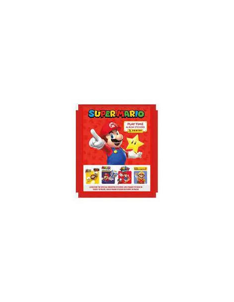 Sobre de Cromos Super Mario Panini  - Sobre de Cromos Super Mario Panini