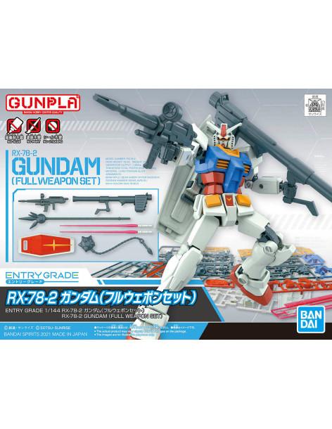Model Kit. RX-78-2 Gundam (Full Weapon Set). Gundam  - 