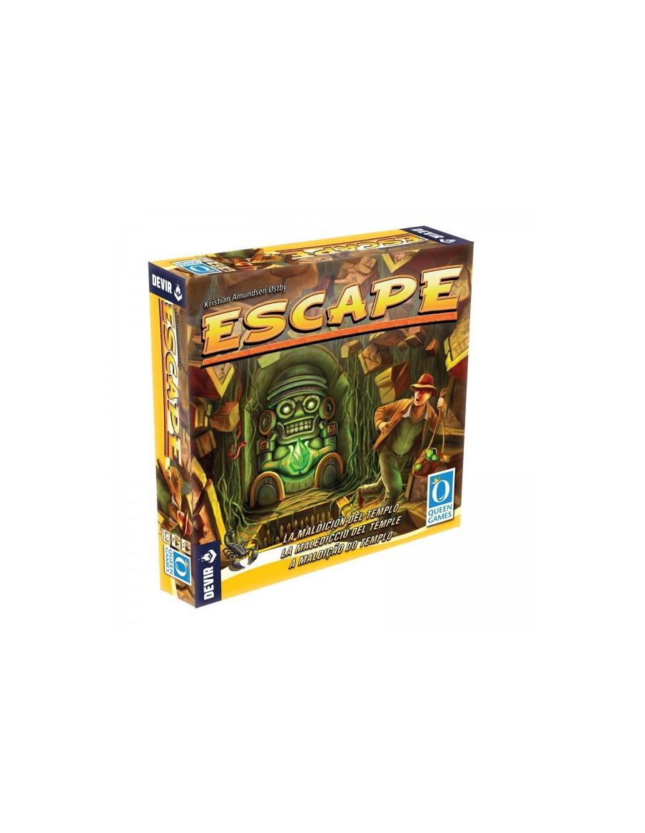 Escape. Juego de Mesa  - ¿Eres fan de Indiana Jones, Tomb Raider o Uncharted? ¡Este es tu juego! En Escape tu grupo se ha quedad