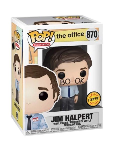 Funko Pop Jim Halpert (CHASE). The Office  - Funko Pop Jim Halpert (CHASE). The Office