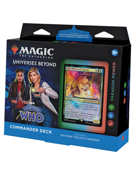 Paradox Power. Dr Who: Commander Deck (English)  - Contains Doctors Twelve and Thriteen