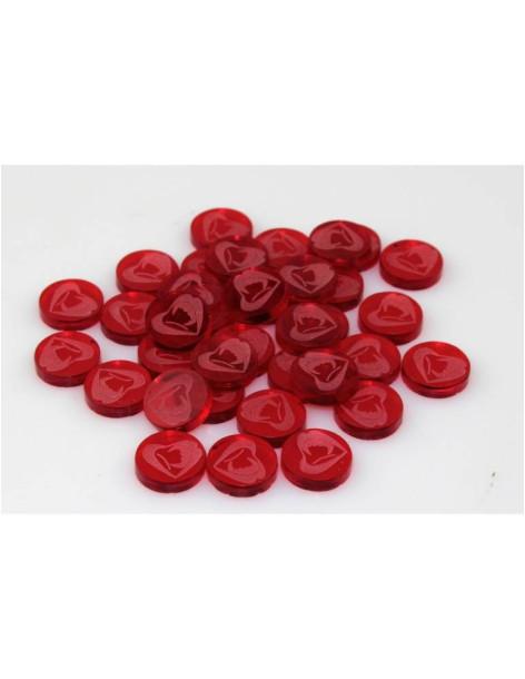 VTES. 40 Lips Tokens Bag (Magenta)  - VTES. 40 Lips Tokens Bag (Magenta)