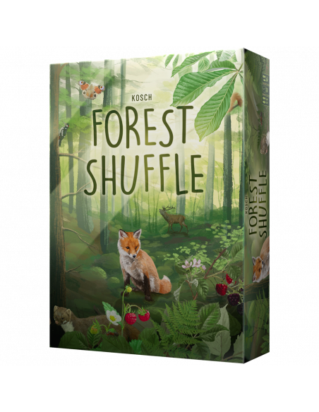 Forest Shuffle  - El bosque está lleno de vida: los animales corretean por los claros buscando plantas e insectos con los que al