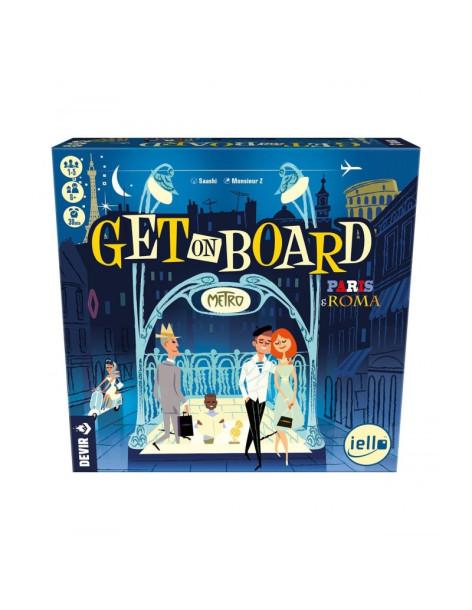 Get on Board. Paris & Roma  - En la ciudad, a medida que oscurece y las farolas empiezan a brillar, los viajeros fantasean con s