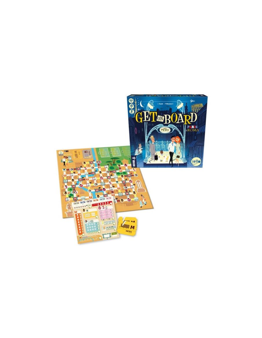 Get on Board. Paris & Roma  - En la ciudad, a medida que oscurece y las farolas empiezan a brillar, los viajeros fantasean con s