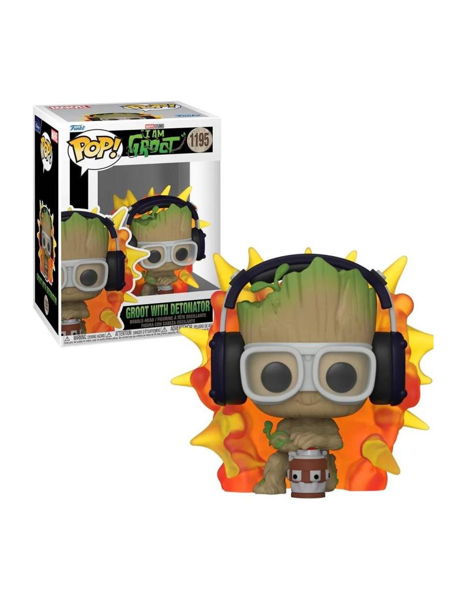 Funko Pop Groot with Detonator. I am Groot  - Funko Pop Groot with Detonator. I am Groot