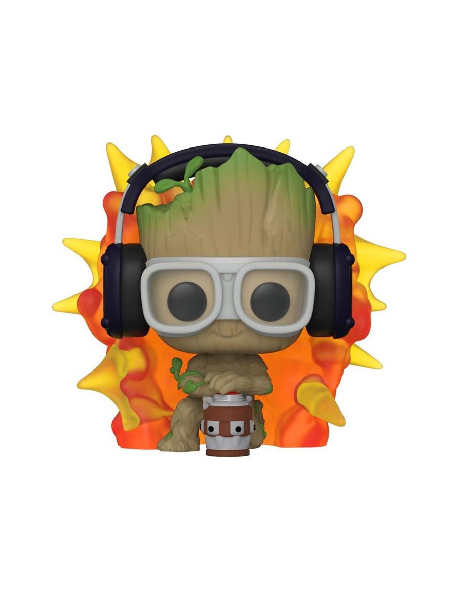 Funko Pop Groot con detonador. I am Groot  - Funko Pop Groot con detonador. I am Groot