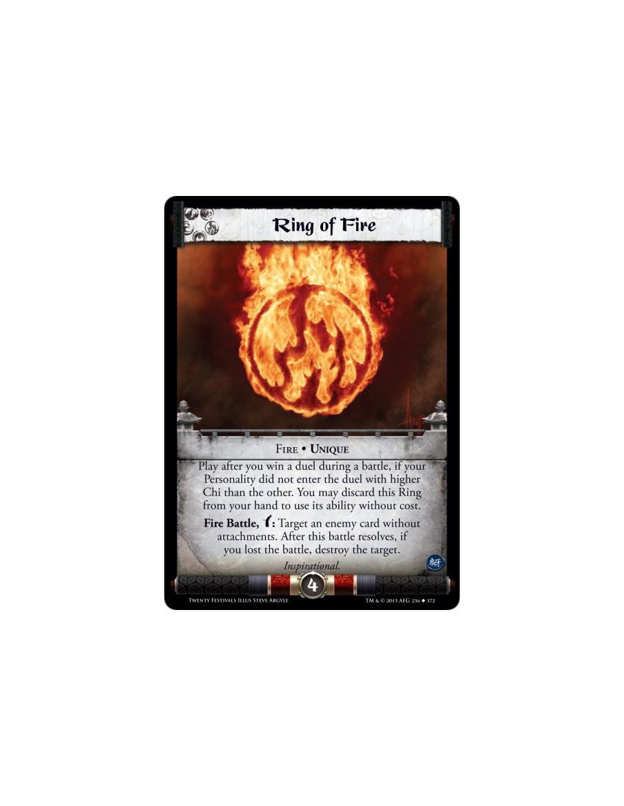 Ring of Fire  - Fire • Unique










Play after you win a duel during a battle, if your Personality did not enter the duel wi