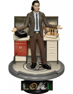 Diorama Loki TVA. Loki  -  Diorama Loki TVA PVC D-Stage Closed Box Version 16cm. Wandavision 2