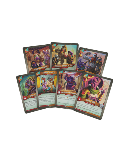Baraja Vientos de Intercambio. Keyforge (Español)  - 3Baraja Vientos de Intercambio. Keyforge (Español)