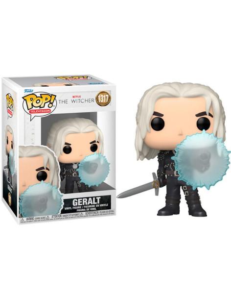 Funko Pop. Geralt w/Shield. The Witcher  - Funko Pop. Geralt w/Shield. The Witcher