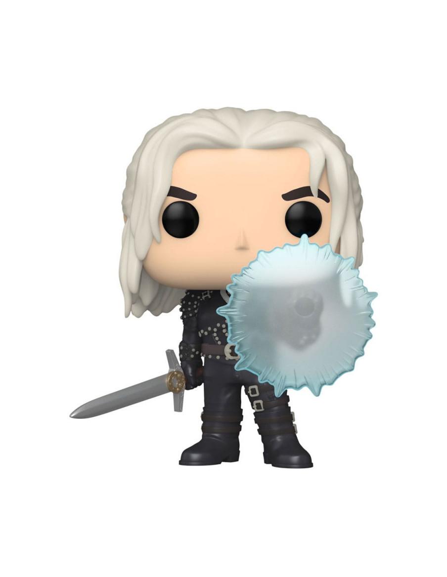 Funko Pop. Geralt con Escudo. The Witcher  - Funko Pop. Geralt con Escudo. The Witcher
