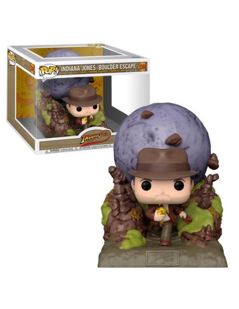 Funko Pop Indiana Jones escapando de la roca.  - 