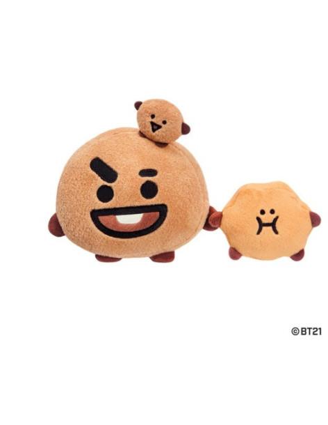 Peluche Shooky 12cm. BT21  - Diseñado por Suga de BTS
Peluche fabricado en felpa. Mide aproximadamente 12 cm. Lavar a mano. Seca