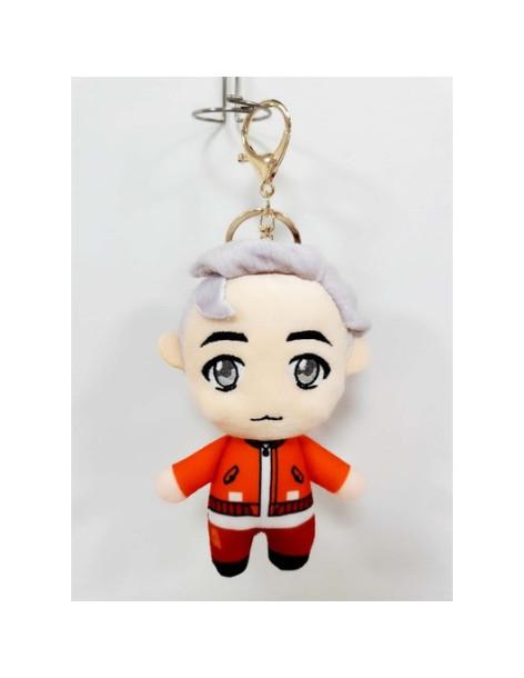 Llavero Tiny Tan RM. BTS  - Llavero peluche fabricado en fibra de poliéster. Medidas 7x12 cm.