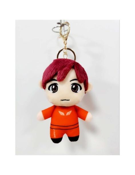 Llavero Tiny Tan J-Hope. BTS  - Llavero peluche fabricado en fibra de poliéster. Medidas 7x12 cm.