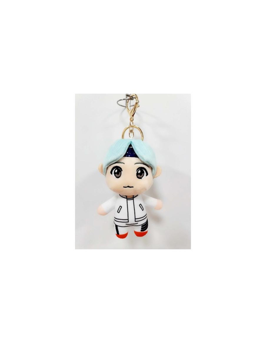 Key Ring Tiny Tan Suga. BTS  - Llavero peluche fabricado en fibra de poliéster. Medidas 7x12 cm.