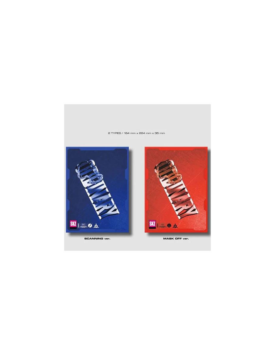 STRAY KIDS - Oddinary (6th Mini Album)  - 


Two version: Scanning (blue), Mask off (red)
Contenido: 

- 1 Photobook 76 p.
- 1 C