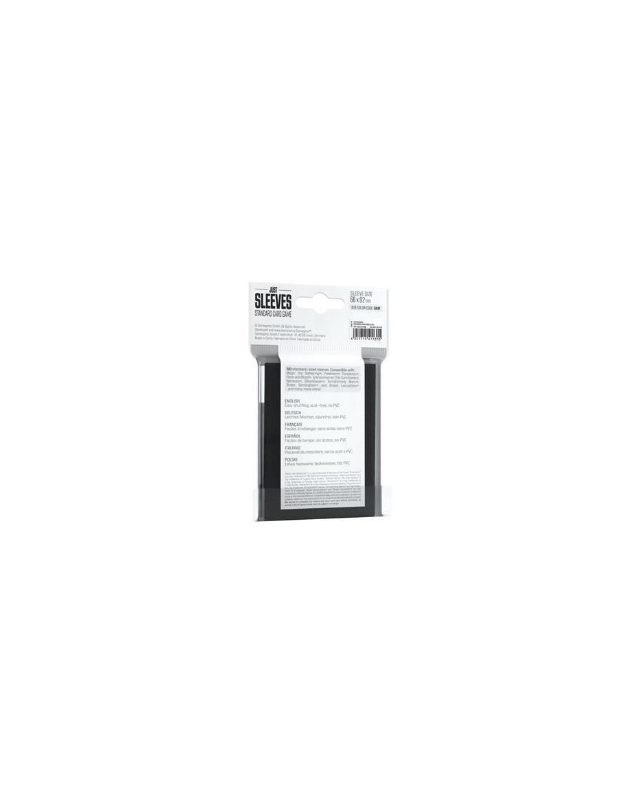 Fundas Negras Just Sleeves Estandar (66x92)(50)  - 