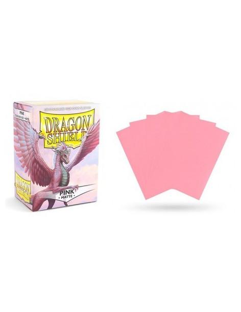 Fundas Dragon Shield Tamaño Standard (63x88mm) - Rosa Mate (100)  - Fundas Tamaño Magic The Gathering, Pokemon TCG, Digimon TCG,