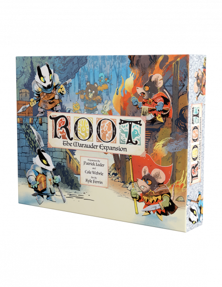 Root Expansión: Los Merodeadores  - ¡Requiere el Juego Base! ¡Prepárate! Nuevos invasores entran al mundo de Root en la expansió