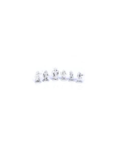 Karak: Set de Miniaturas  - Conjunto de 6 miniaturas altamente detalladas de 5 cm para el juego base Karak. Se requiere un juego 2