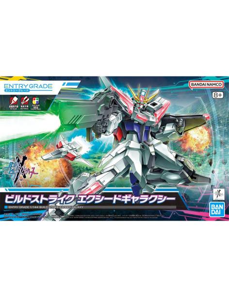 Figura Montable. Build Strike Exceed Galaxy. 1-144  - No requiere pegamento para el montaje, se requiere una pinza para quitar l